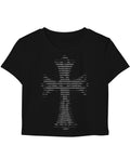 Black Baby Tee Front Design